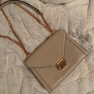 Light pink / rose gold Michael Kors purse